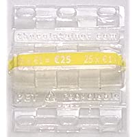 Blister para monedas de 1 € - 25 monedas por blister (Paquetes 250 Uds. (Amarillo)